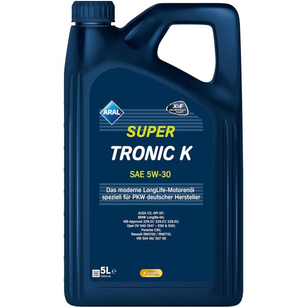Олива моторна Aral SuperTronic K 5W-30 5 л